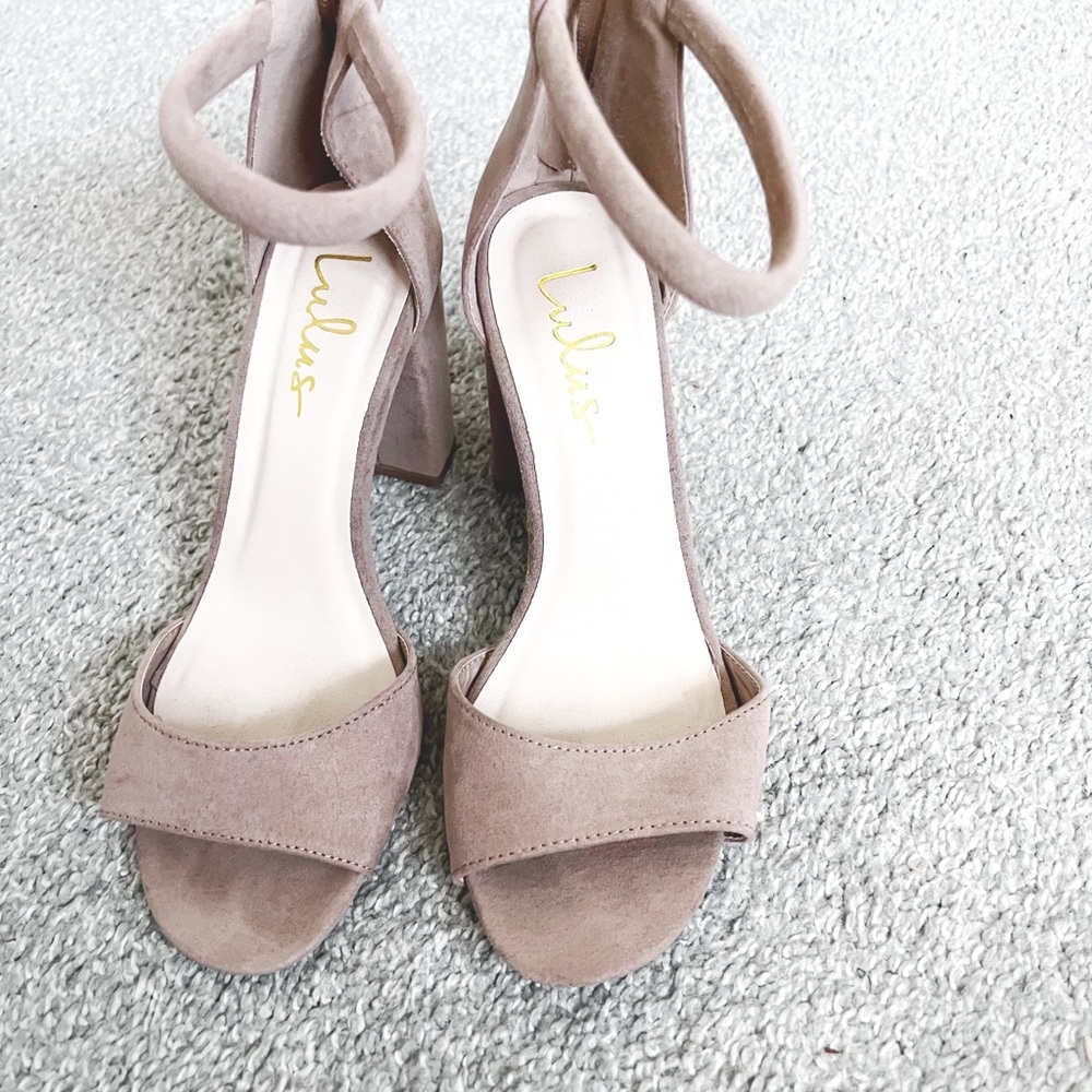 Lulus heel sandals